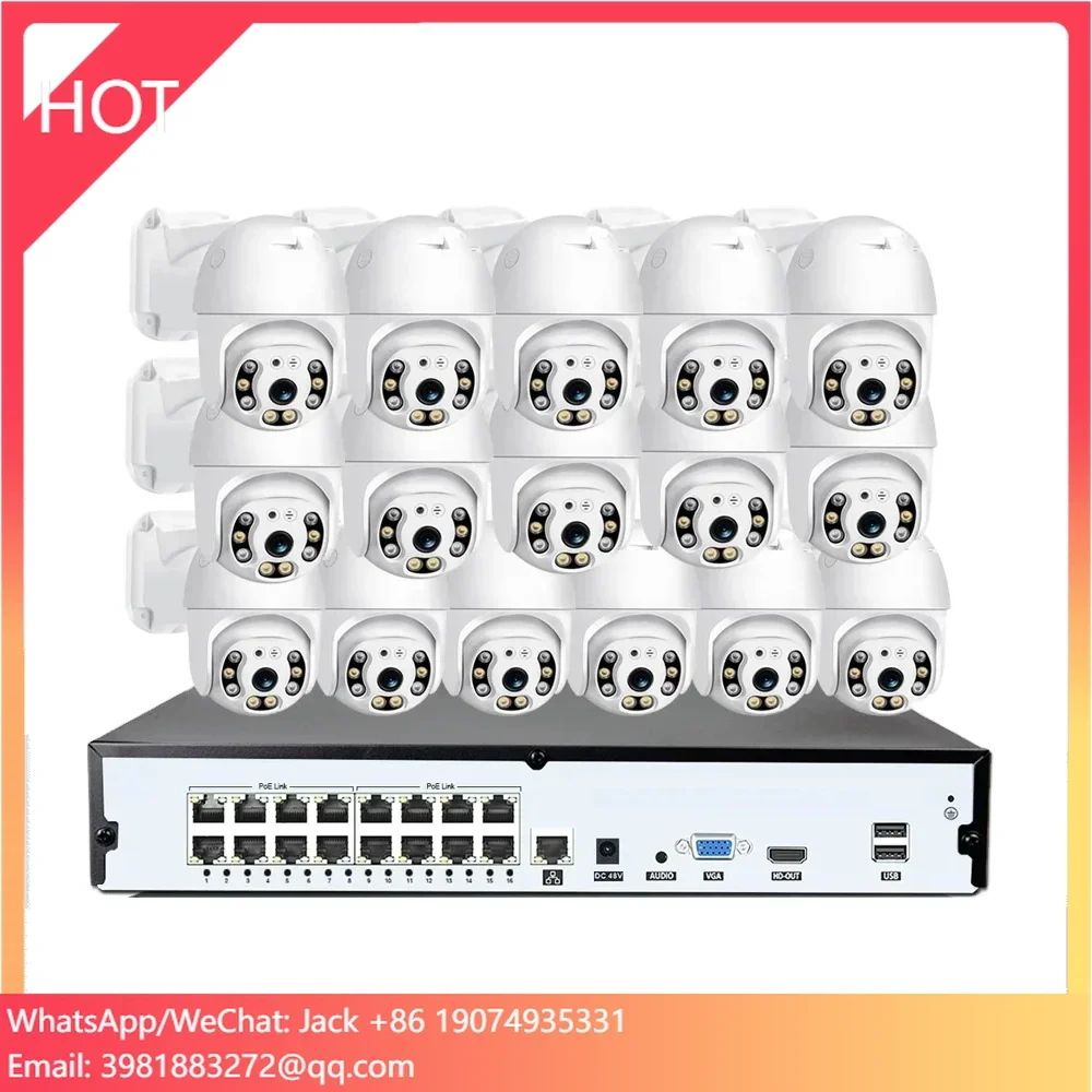 Home Security Systems With Cameras - Colorvu Bedrade CCTV Camera NVR Kit