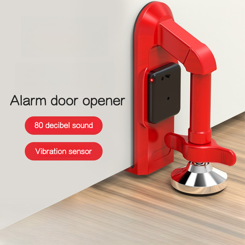 Home Security Jammers - Deurstopalarm, draagbare deurvergrendeling, verstelbare antislip deurjammer,