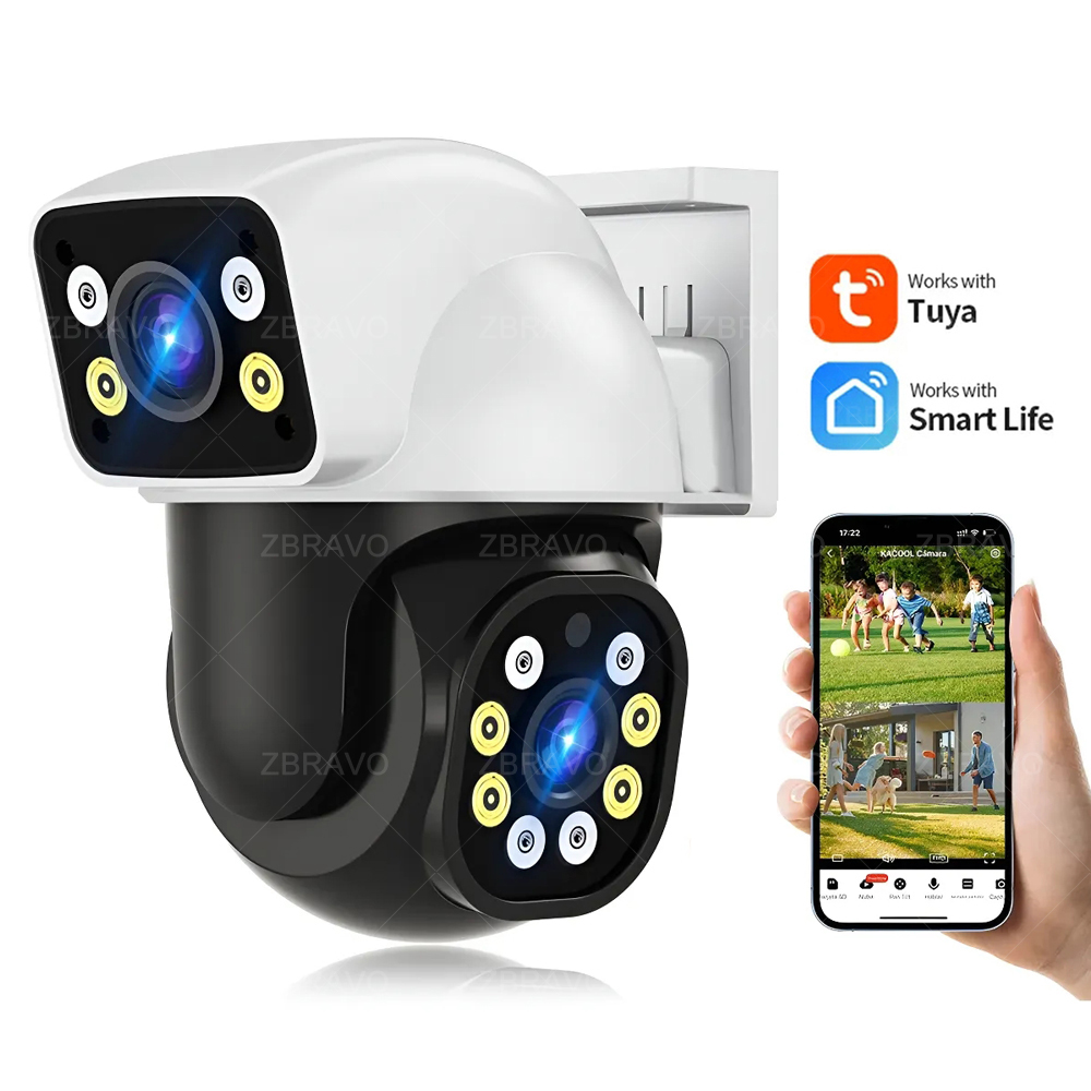 Home Security Tech - Smartlife 8MP WiFi Tuya Buitencamera Mini