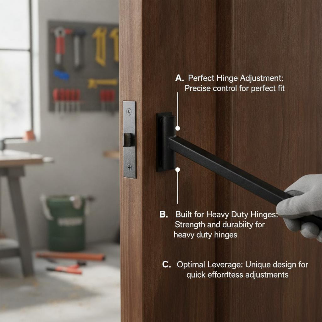 Home Security Project - Zware deurhengselinsteltool 134 180 Gauge voor