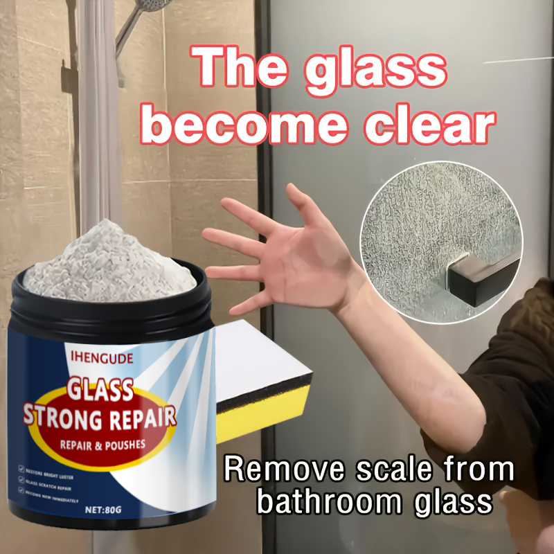 Glass Break Detector - Multifunctioneel glaspoetspoeder - Krachtig reparatie- en