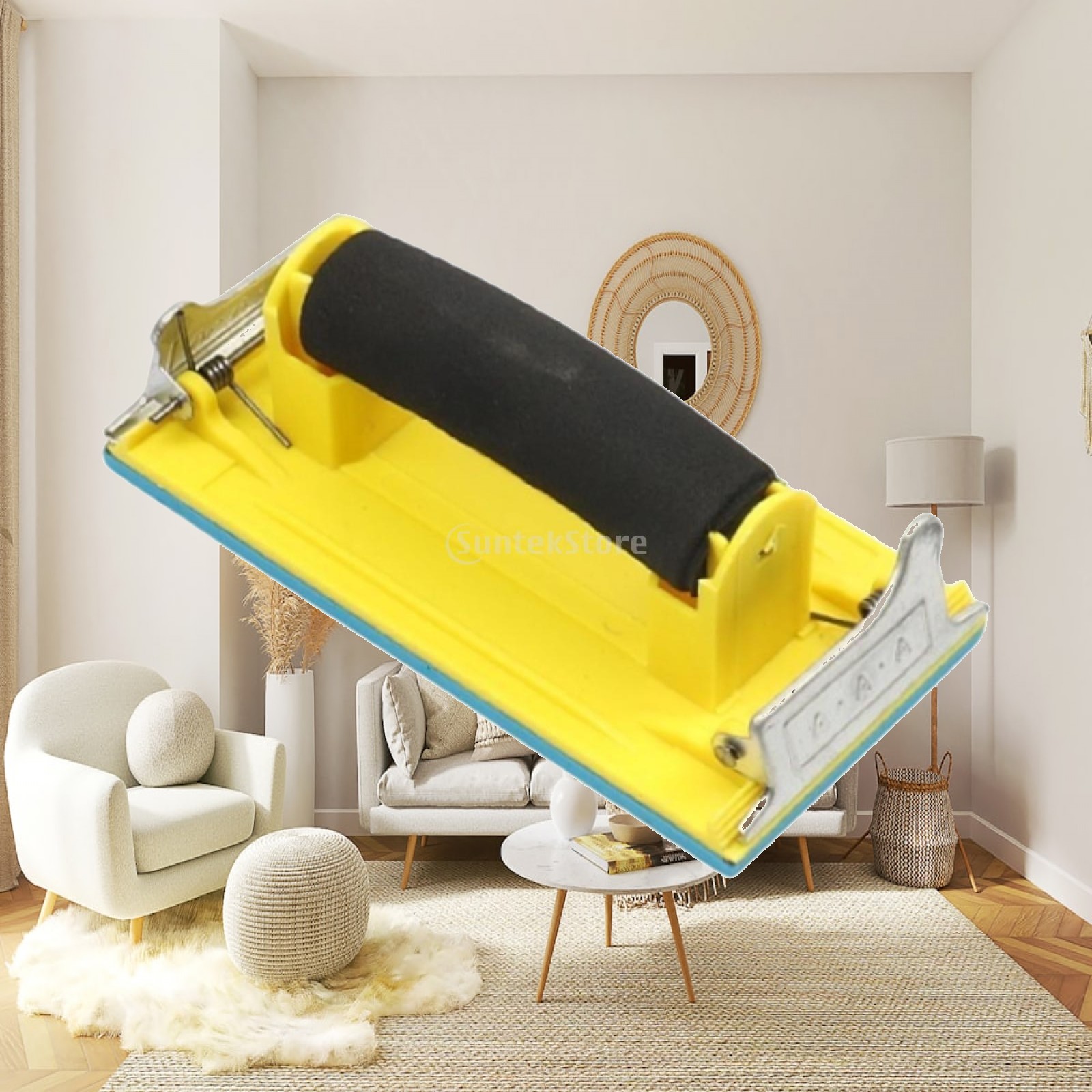 Home Security Project - Handbediende schuurpapierhouder, handmatig schuurgereedschapsrek voor een