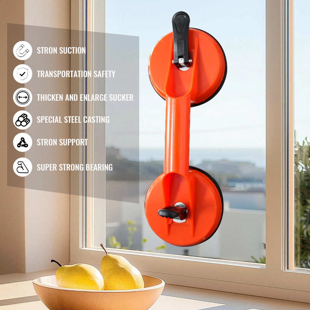 Glass Break Detector - Nieuwe Glas Lifting Zuignappen Zware Vacuüm