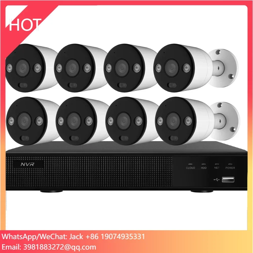 Home Security Systems With Cameras - 8CH 4K PoE beveiligingscamera systeem thuisbewaking