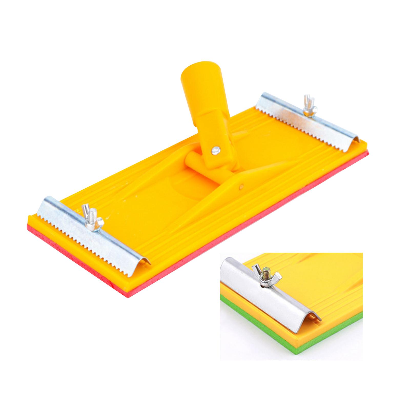 Home Security Project - Schuurpapierhouder met schroefdraad en veilige klem,