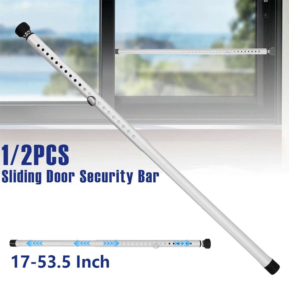 Home Security Jammers - 1/2 Stuks Schuifdeur Beveiligingsbeugel 17-53,5 Inch