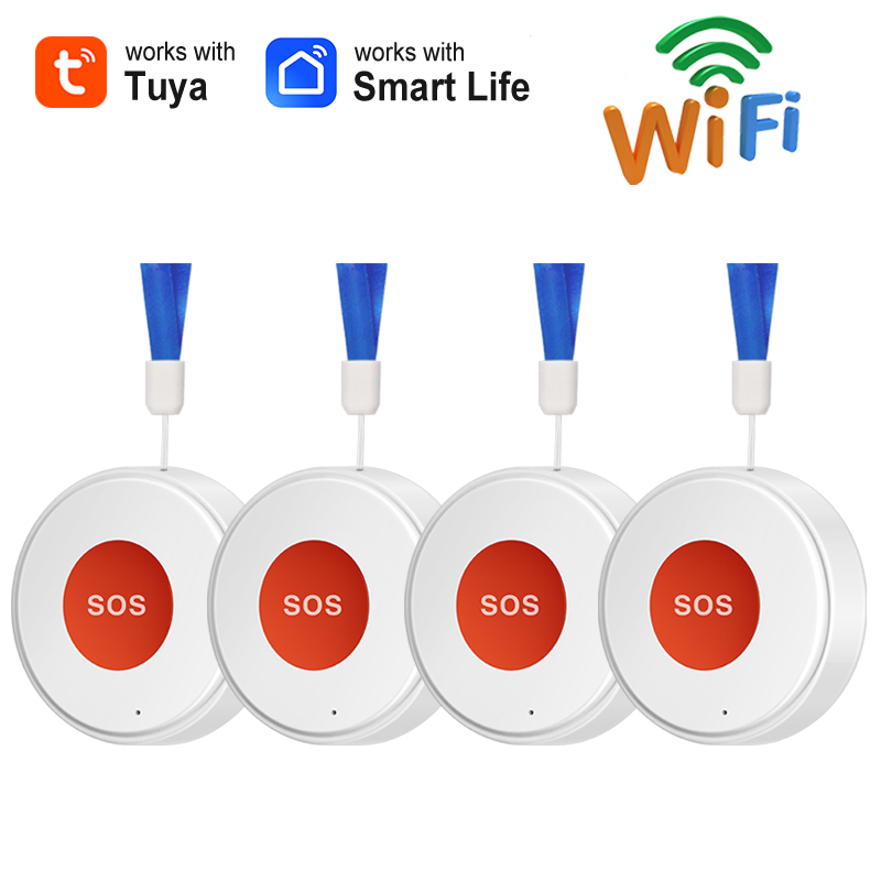 Home Security App - Smart Life APP WiFi SOS-noodknop Tuya