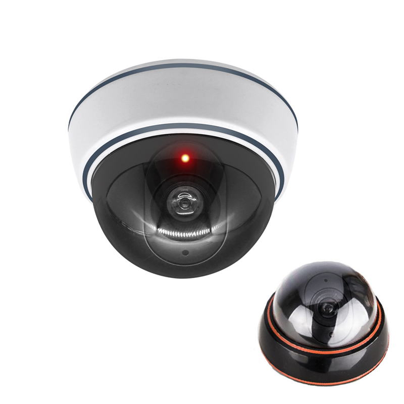 Home Security Systems With Cameras - Creatieve Zwart/Wit Fake Dome Camera Simulatie
