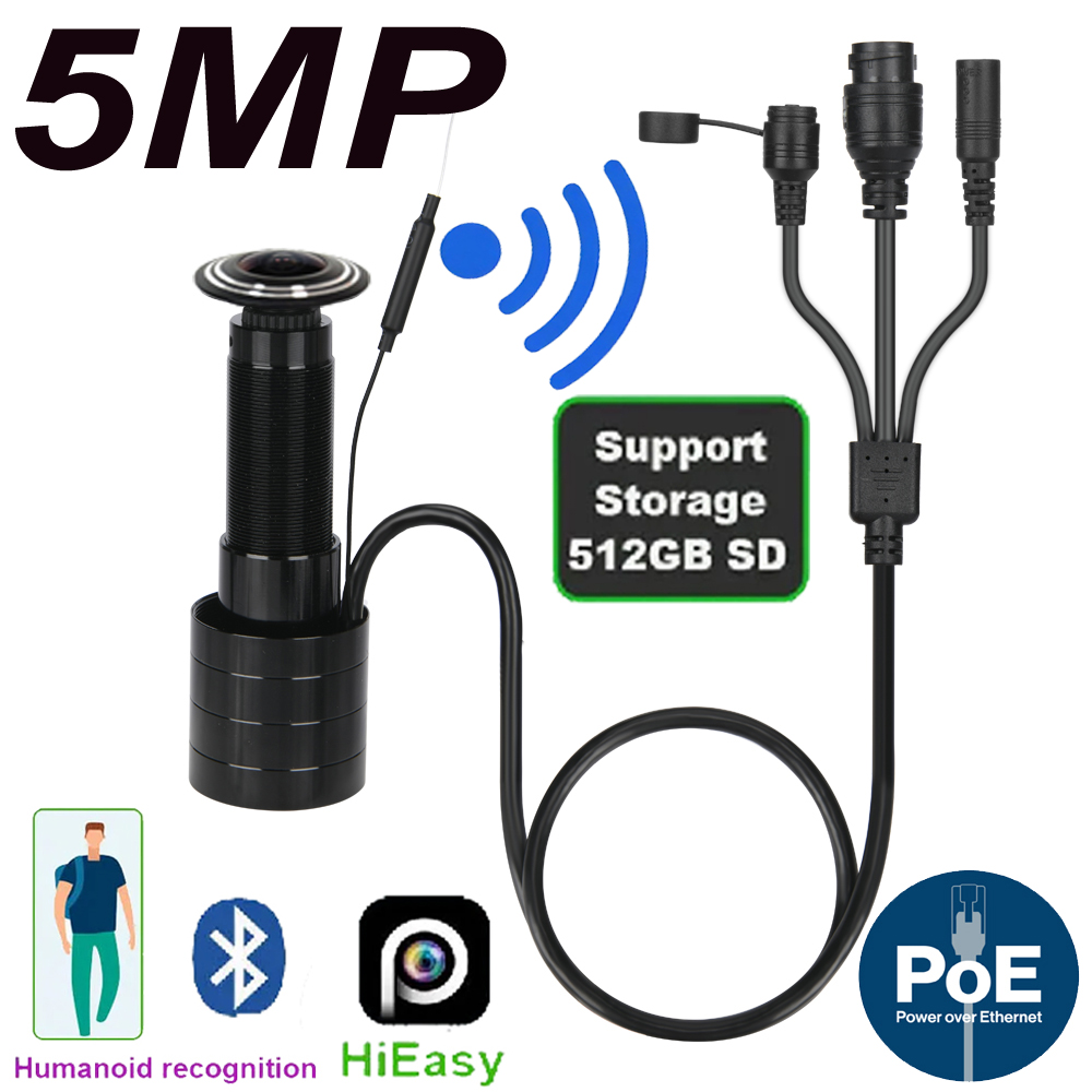 5MP Deur Oog IP POE Camera Min - Home Security Tech recensie en prijs