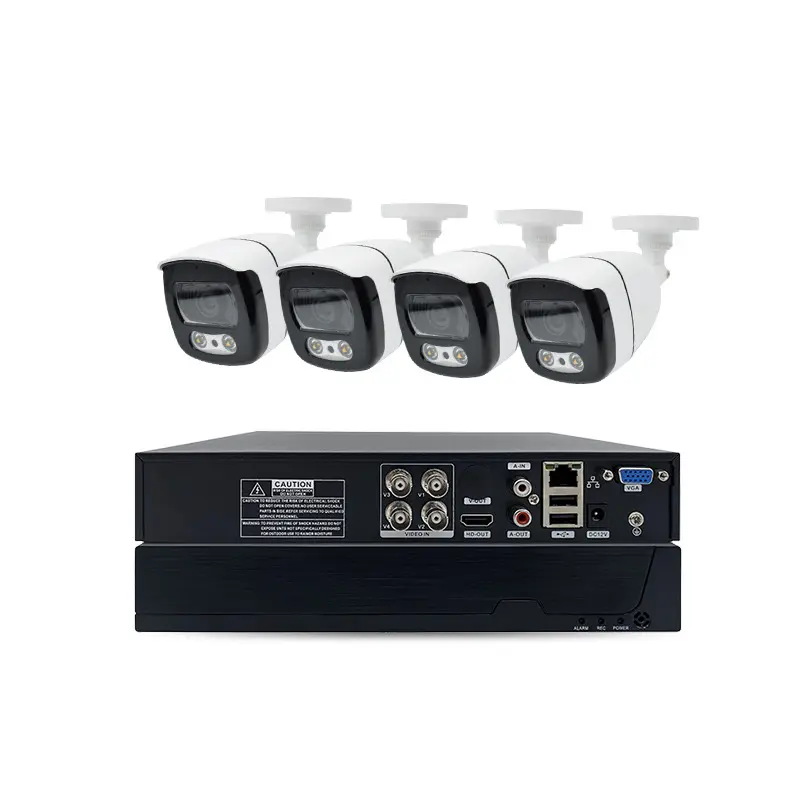 5MP Buiten Dome AHD DVR 4 Kana - Home Security Systems With Cameras recensie en prijs