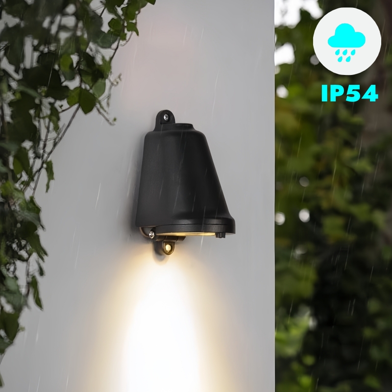 Retro industriële LED buitenwa - Home Security Yard Sign recensie en prijs