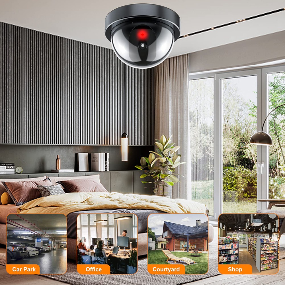 Dummy-beveiligingscamera, nepc - Home Security Systems With Cameras recensie en prijs