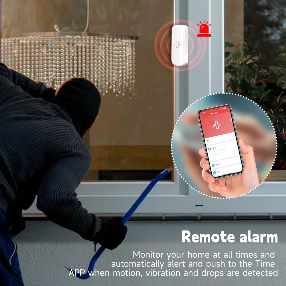 Smart ZigBee Trillingssensor A - Home Security Devices recensie en prijs