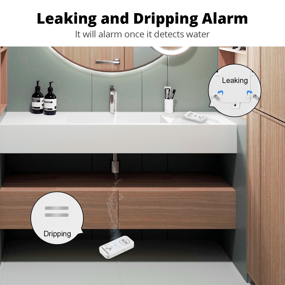 CORINA Draadloze Watersensor 9 - Home Security App recensie en prijs