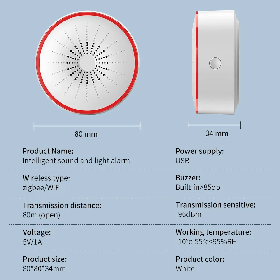 Tuya WiFi ZigBee Smart Alarm S - Home Security Ultimate recensie en prijs