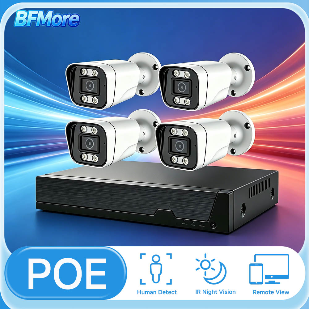 BFMore 8MP 4K Ai Menselijke de - Home Security Kit recensie en prijs