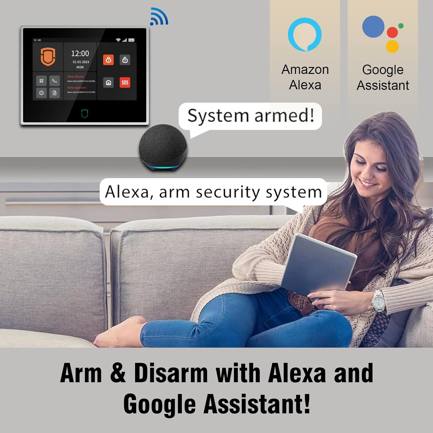 Wolf-Guard 7-inch touchscreen  - Home Security Kit recensie en prijs