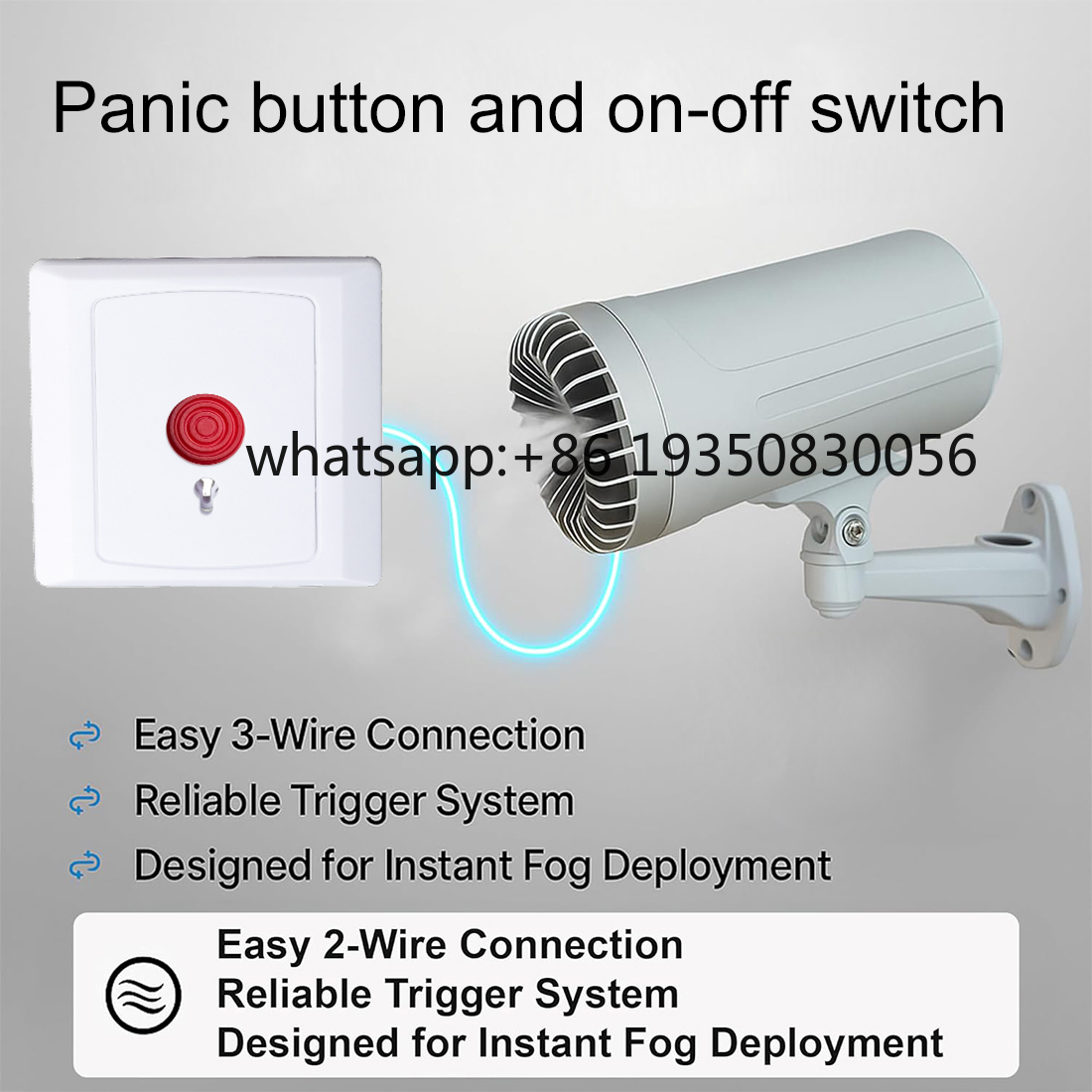 Hoogwaardig slim beveiligingss - Home Security Fog System recensie en prijs
