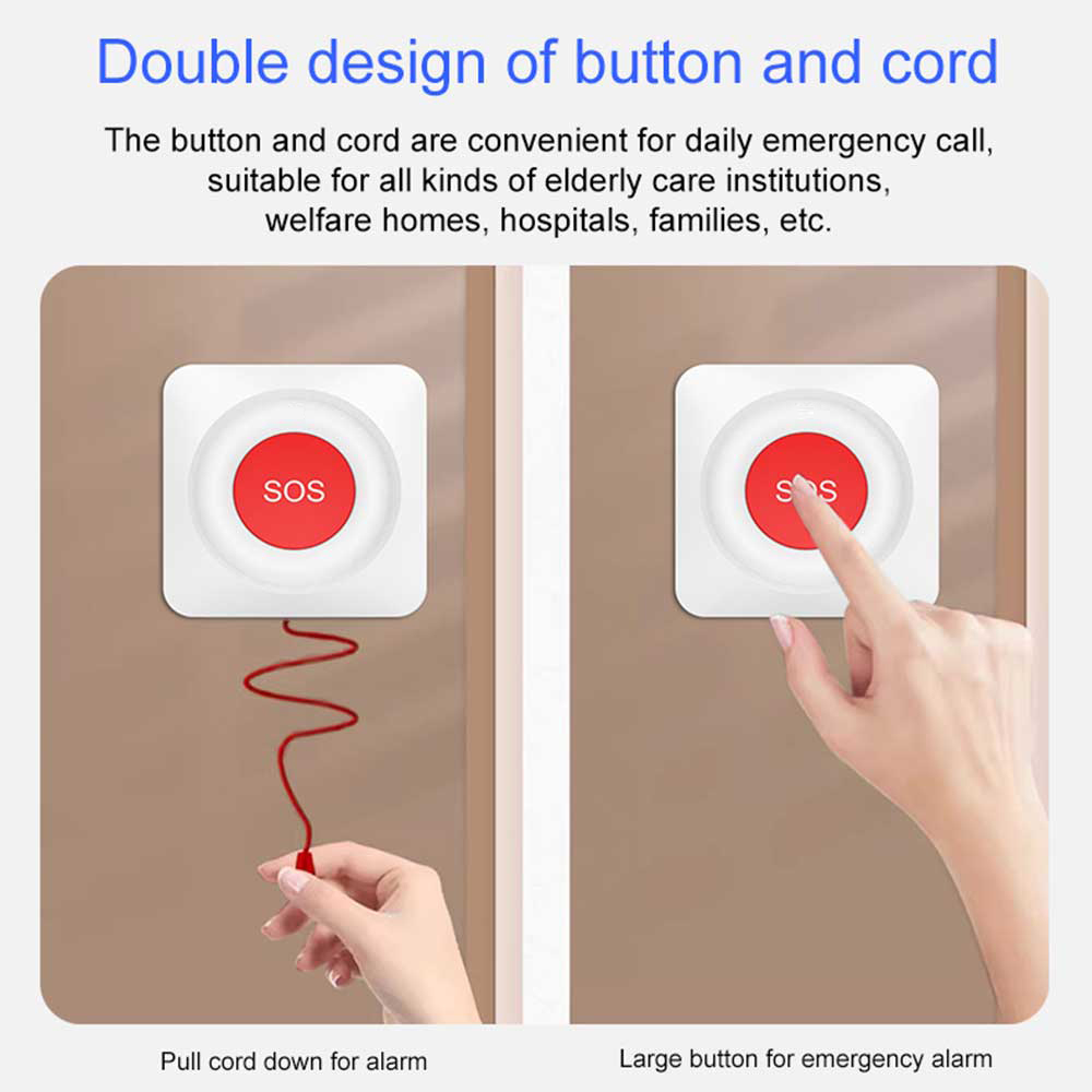 WIFI Zigbee-knoppen SOS-drukkn - Home Security Devices recensie en prijs