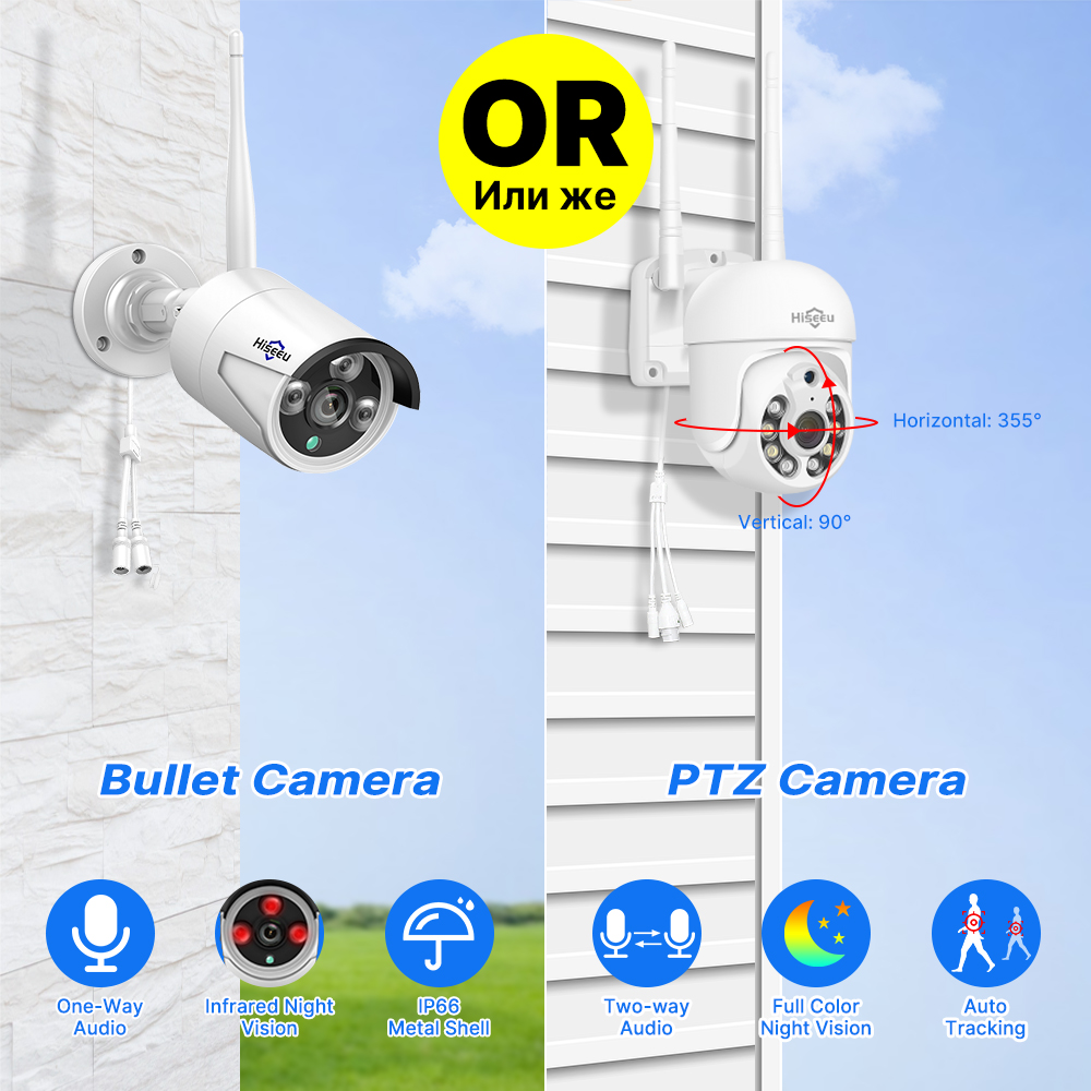 Hiseeu 5MP WiFi CCTV Camera Be - Home Security Video Systems recensie en prijs