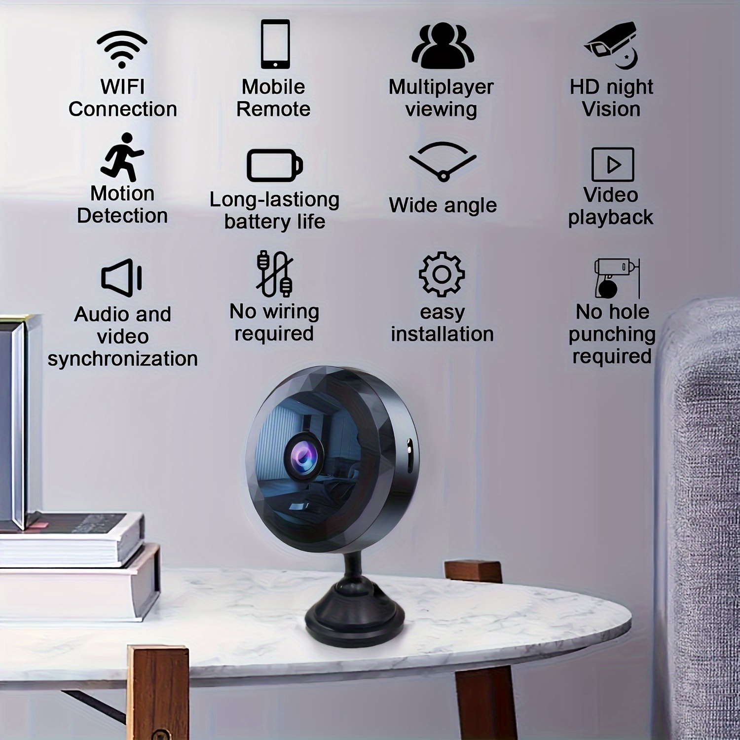 Draadloze Mini WiFi-beveiligin - Home Security App recensie en prijs