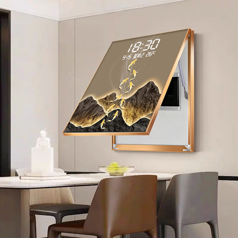 xx- Lichtgetalde wandklok Veil - Home Security Number recensie en prijs