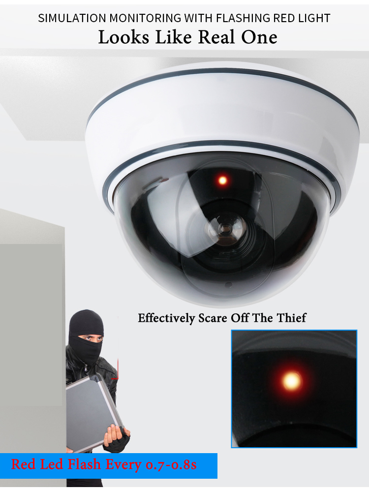 Creatieve Zwart/Wit Fake Dome  - Home Security Systems With Cameras recensie en prijs
